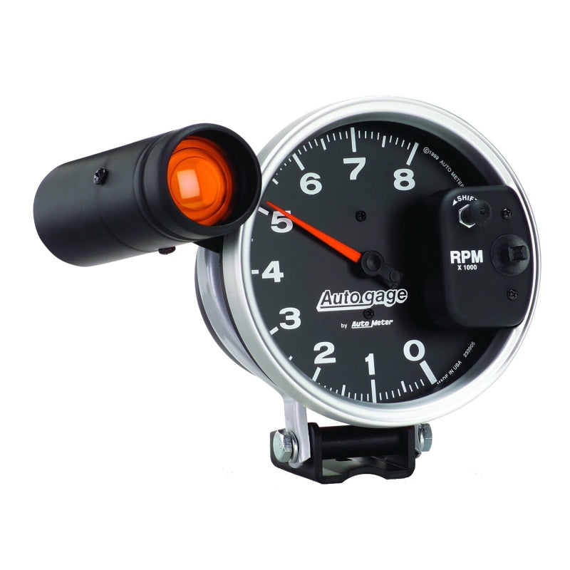 Autometer 5 inch 8000 RPM Monster Shift Lite Pedestal Tachometer Gauges AutoMeter