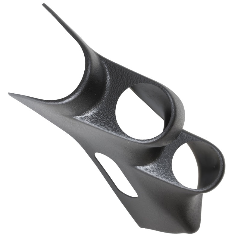 Autometer 97-02 Chevrolet Corvette Dual 2 1/16in Black 52mm Gauge Pod Gauge Pods AutoMeter