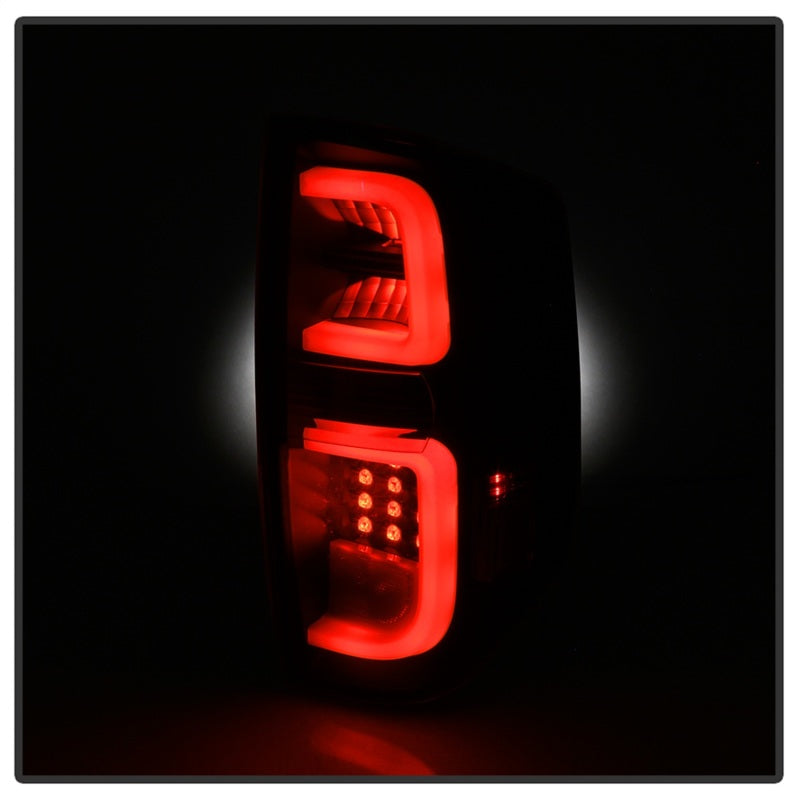 Spyder Toyota Tundra 2014-2016 Light Bar LED Tail Lights All Black ALT-YD-TTU14-LED-BKV2 Tail Lights SPYDER