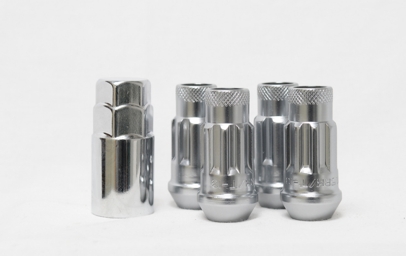 Wheel Mate Monster Open End Lug Nut Set of 4 - Chrome 1/2in Lug Nuts Wheel Mate