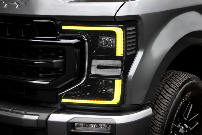 Oracle 2022 Ford F250/350 Super Duty Dynamic ColorSHIFT Headlight DRL Kit w/Switchback Headlights ORACLE Lighting