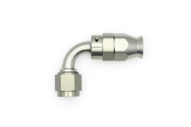 DeatschWerks 6AN Female Swivel 90-Degree Hose End PTFE (Incl. 1 Olive Insert) Fittings DeatschWerks