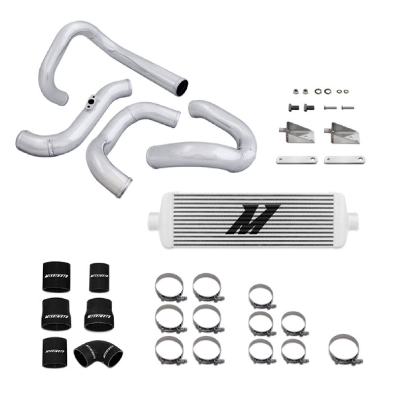 Mishimoto 10-12 Hyundai Genesis 2.0T Silver Race Intercooler & Piping Kit Intercooler Kits Mishimoto