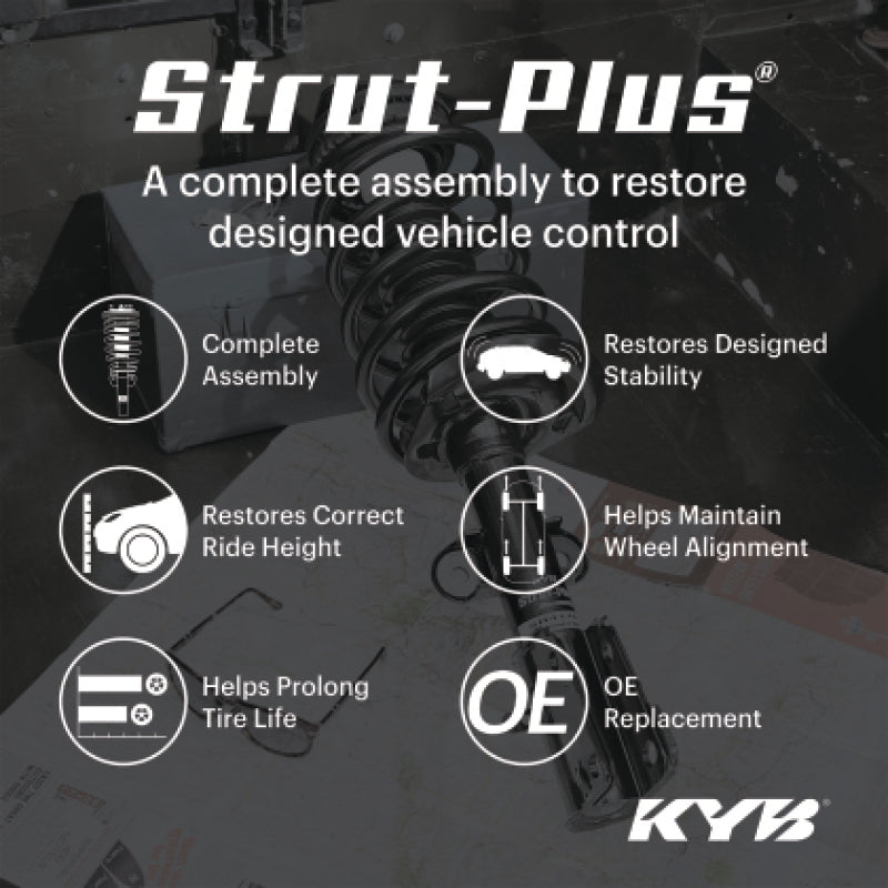KYB 20-24 Mazda CX-30 Strut-Plus Assembly - Front Right Shocks and Struts KYB