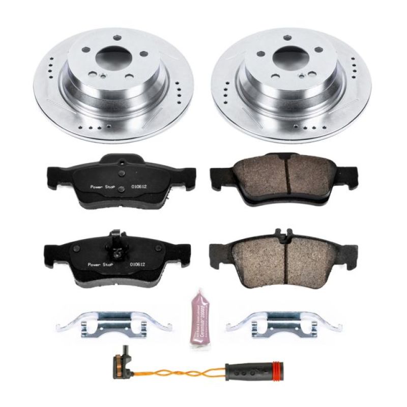 Power Stop 03-09 Mercedes-Benz E320 Rear Z23 Evolution Sport Brake Kit Brake Kits - Performance D&S PowerStop