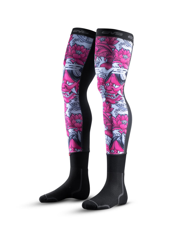 EVS Base Layer Fusion Sock Hannya Pink - Small/Medium Footwear EVS