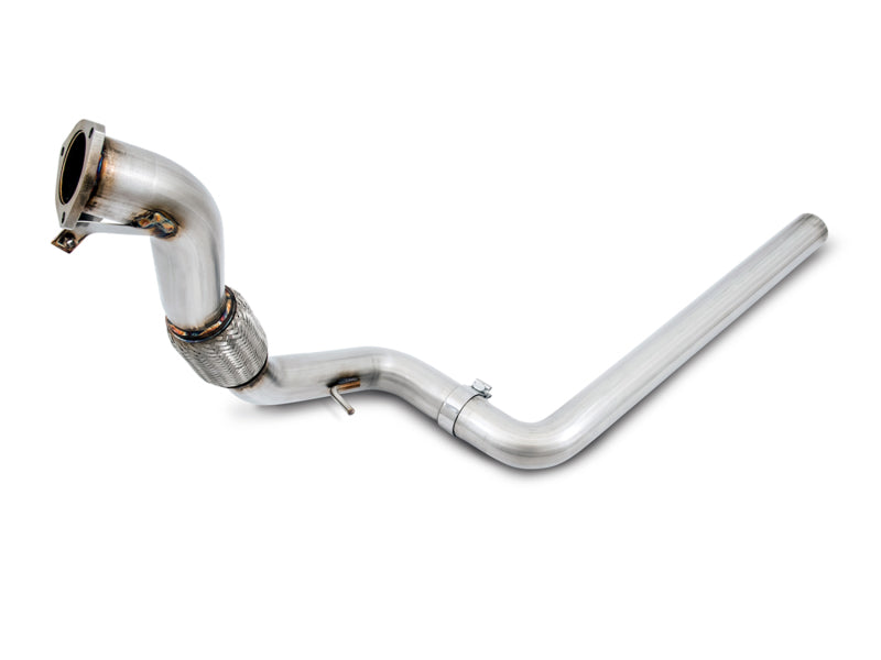 AWE Tuning Audi B9 A4 Track Edition Exhaust Dual Outlet - Chrome Silver Tips (Includes DP) Catback AWE Tuning