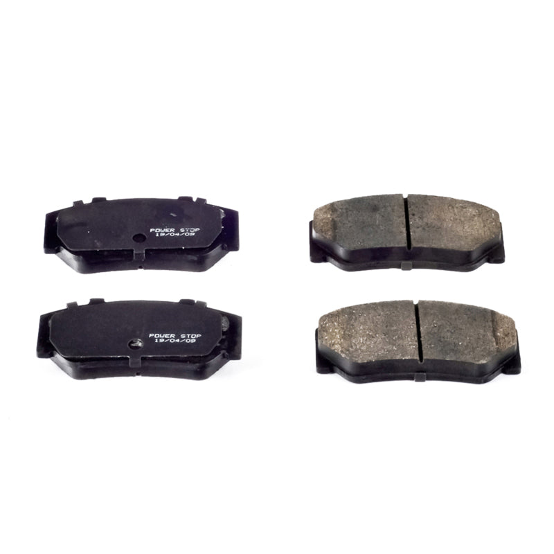Power Stop 85-87 Volvo 740 Front Z16 Evo Ceramic Brake Pad Brake Pads - OE PowerStop