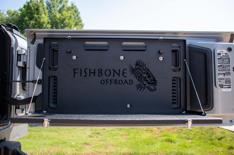 Fishbone Offroad 2018+ Jeep Wrangler JL Tailgate Table Tailgate Accessories Fishbone Offroad