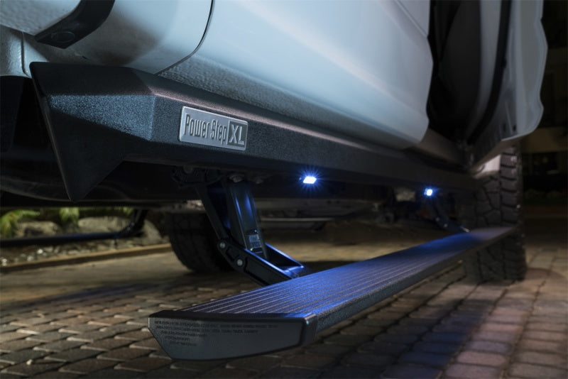 AMP Research 2020 Ford F250/350/450 SuperCrew Cab PowerStep XL - Black Running Boards AMP Research