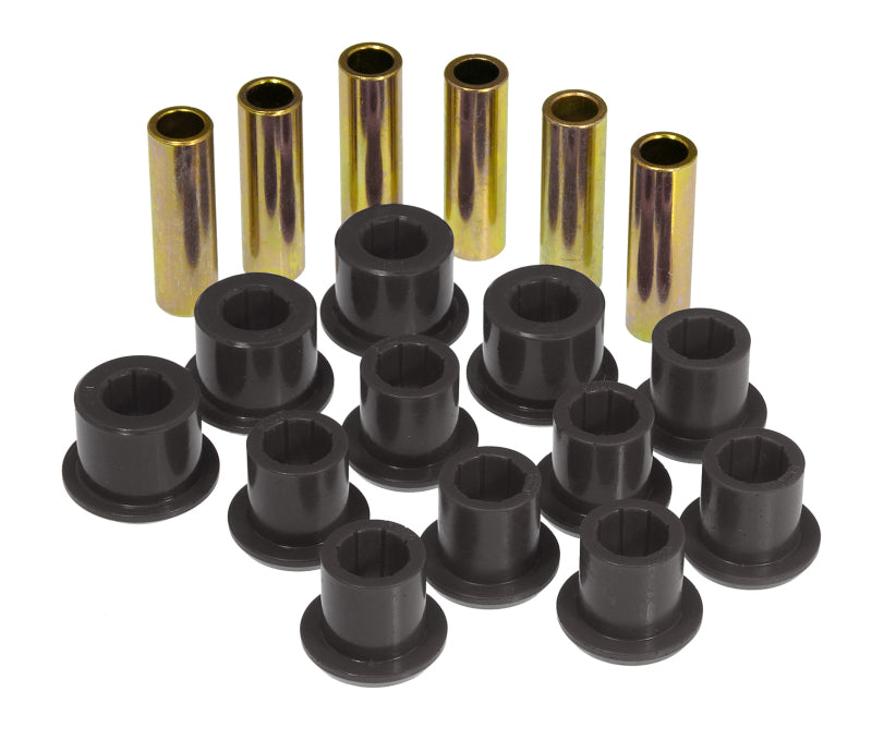 Prothane 98-08 Ford Ranger Rear Leaf Spring Bushings - Black Bushing Kits Prothane