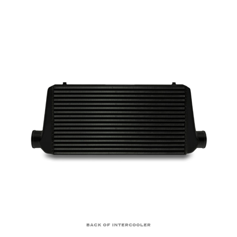 Mishimoto Universal Black R Line Intercooler Overall Size: 31x12x4 Core Size: 24x12x4 Inlet / Outlet Intercoolers Mishimoto