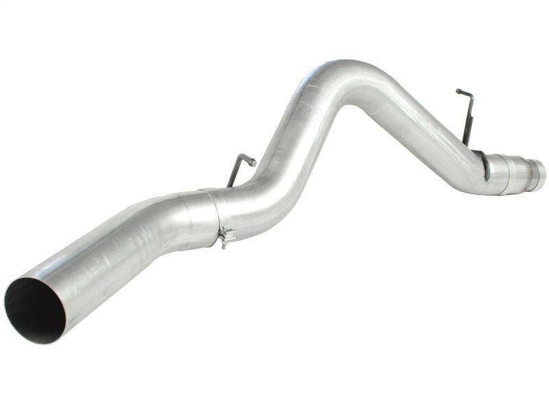 aFe Atlas Exhaust 5in DPF-Back Al Steel 11-13 GM Diesel Trucks V8-6.6L (td) LML DPF Back aFe