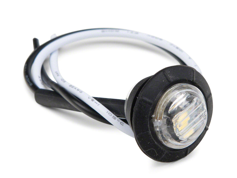 Raxiom Axial Series 3/4-In LED Marker Light- Clear Lens Light Accessories and Wiring Raxiom
