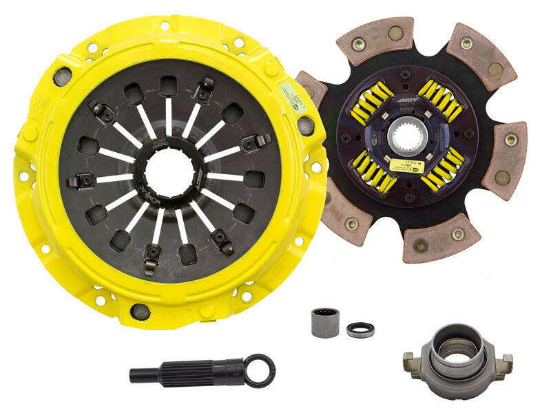 ACT 1993 Mazda RX-7 XT-M/Race Sprung 6 Pad Clutch Kit Clutch Kits - Single ACT