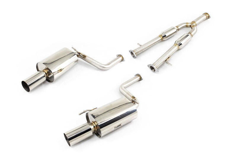 ISR Performance 07-15 Infiniti G37 Sedan MBSE Dual Catback Exhaust Axle Back ISR Performance
