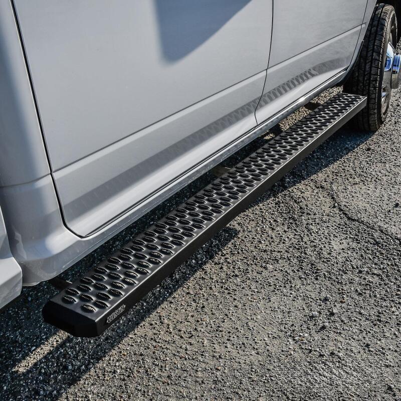 Westin Grate Steps Running Boards 83 in - Textured Black Running Boards Westin