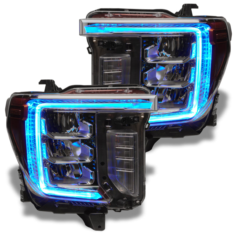 Oracle 20-21 GMC Sierra 2500/3500 HD RGB+W Headlight DRL Kit - w/ BC1 Controller Headlights ORACLE Lighting
