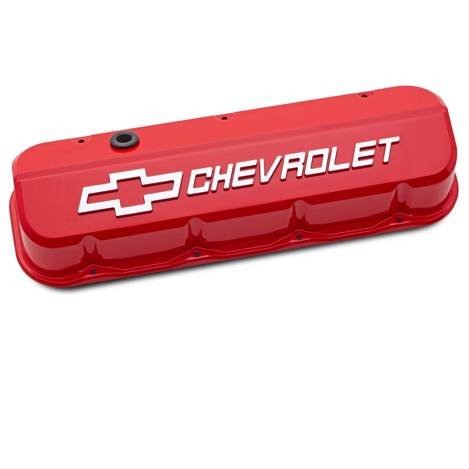 Slant Edge Valve Covers BBC Red Engine Valve Cover Proform