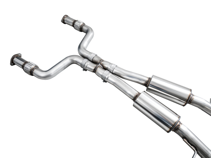 AWE Tuning 2023 Nissan Z RZ34 RWD Track Edition Cat-Back Exhaust System w/ Chrome Silver Tips Catback AWE Tuning