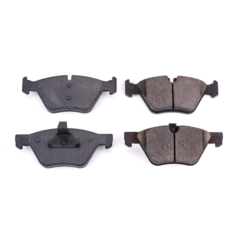 Power Stop 06-07 BMW 323i Front Z16 Evolution Ceramic Brake Pads Brake Pads - OE PowerStop