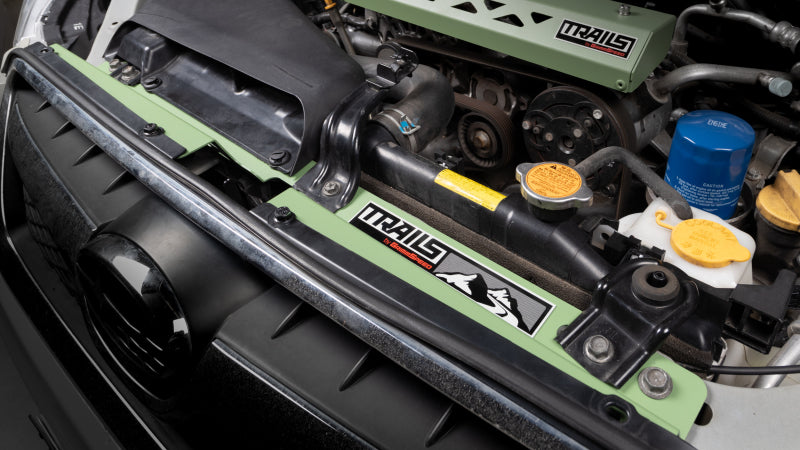 GrimmSpeed 13-17 Subaru Crosstrek TRAILS Radiator Shroud - Green Radiator Shrouds GrimmSpeed