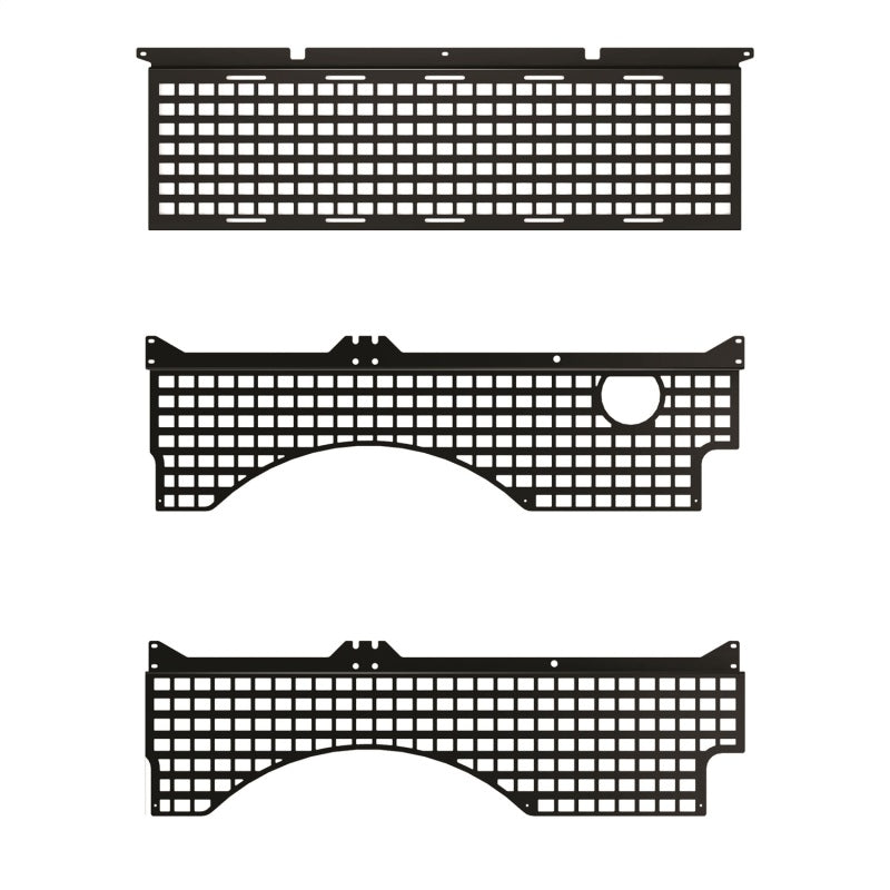 Putco 16-21 Nissan Titan/Titan XD - 5.7ft (Short Box) Molle Driver Side Panel Exterior Trim Putco