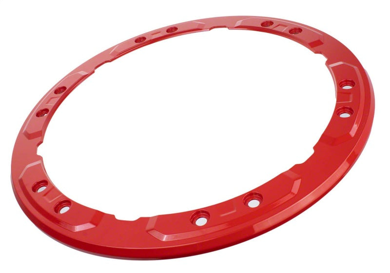 Ford Racing 21-22 Bronco Bead Lock Trim Ring - Red Wheel Accessories Ford Racing
