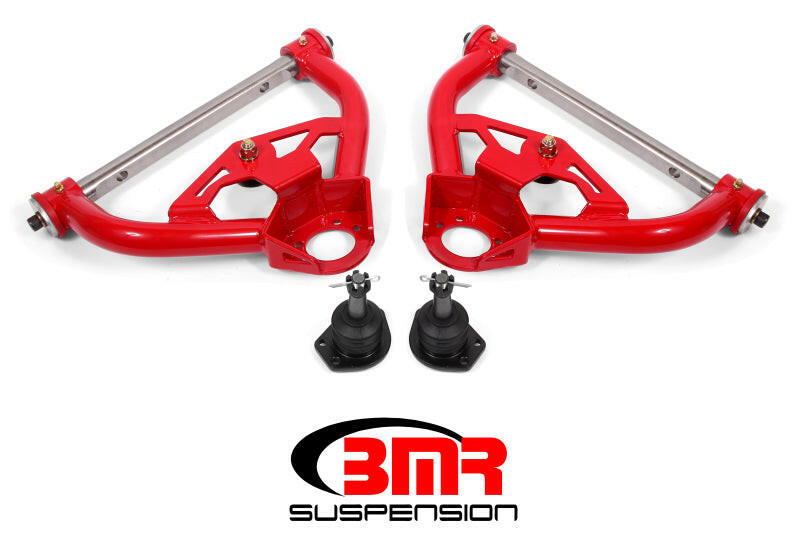 BMR 78-87 G-Body Non-Adj. Upper A-Arms (Polyurethane) - Red Control Arms BMR Suspension