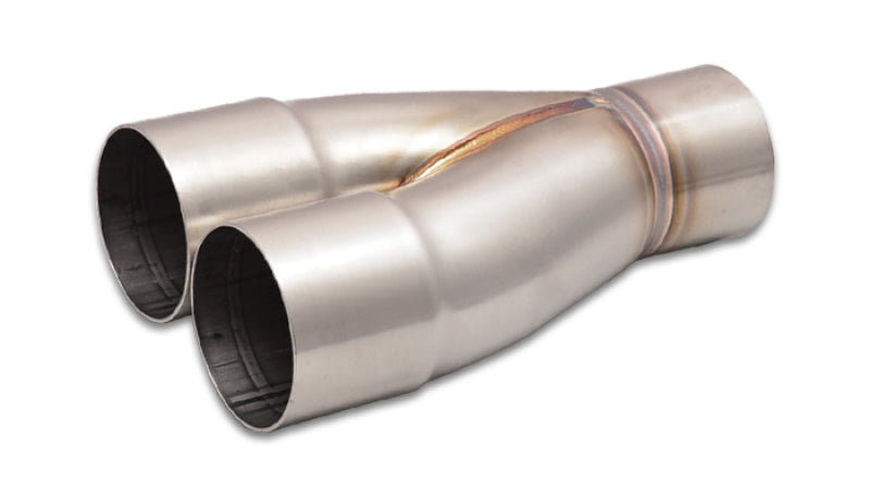 Vibrant 2-1 SS Merge Collectors (2-1/2in Inlet Slipover ID 2-1/2in Outlet OD) - Sold Individually Merge Collectors Vibrant