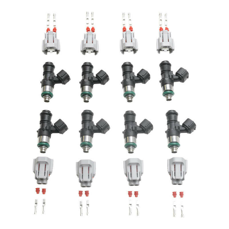 DeatschWerks Set of 8 2400cc/min for Fitech Go EFI 8/Holley Super Sniper 1250 Fuel Injector Sets - 8Cyl DeatschWerks