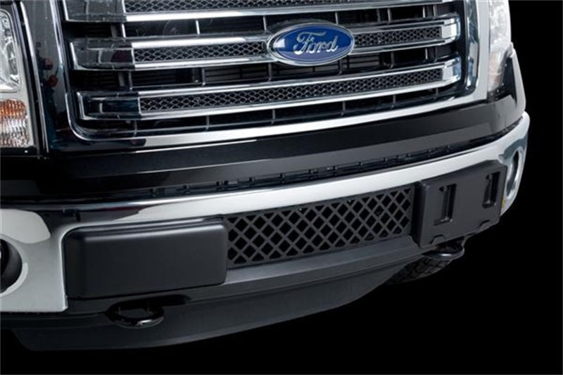 Putco 11-14 Ford F-150 - EcoBoost Grille - Stainless Steel - Black Diamond Bumper Grille Inserts Grilles Putco