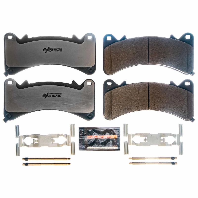 Power Stop 17-19 Cadillac Escalade Front Z36 Truck & Tow Brake Pads w/Hardware Brake Pads - Performance PowerStop