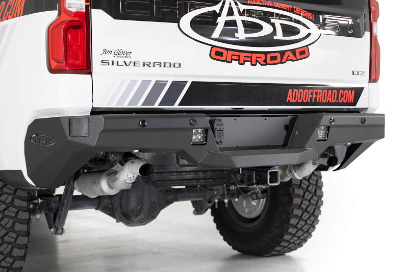 Addictive Desert Designs 2019-2020 Chevrolet Silverado 1500 Stealth Rear Bumper Bumpers - Steel Addictive Desert Designs