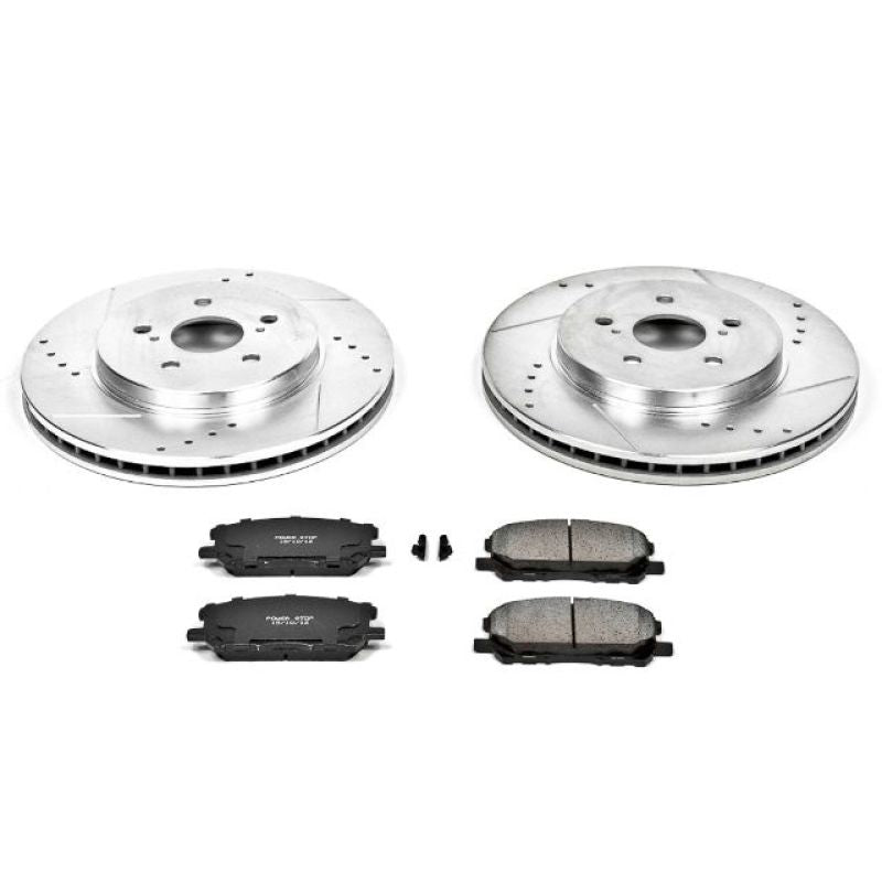 Power Stop 04-06 Lexus RX330 Front Z23 Evolution Sport Brake Kit Brake Kits - Performance D&S PowerStop