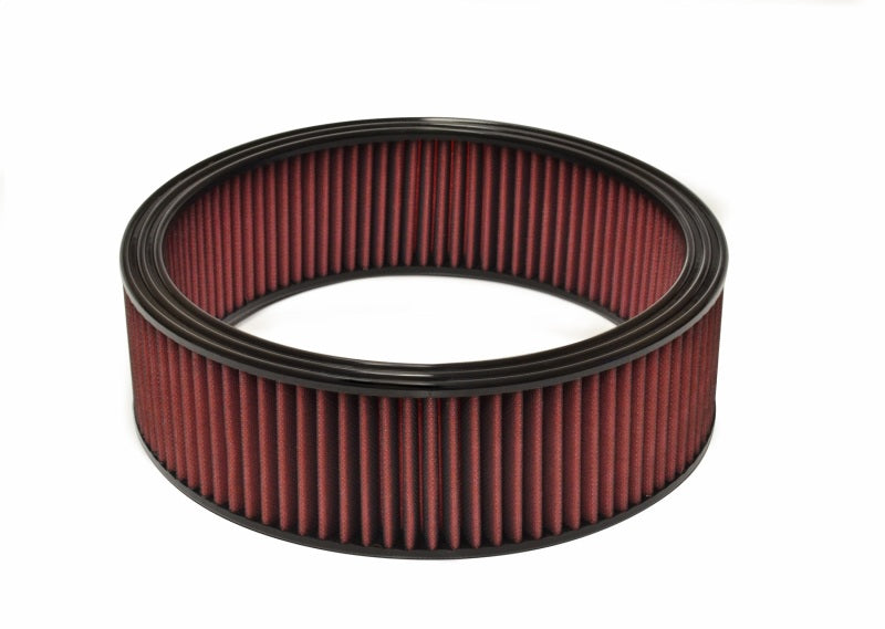Injen Performance Air Filter 14in Round x 4in Tall - 1in Pleats Air Filters - Drop In Injen