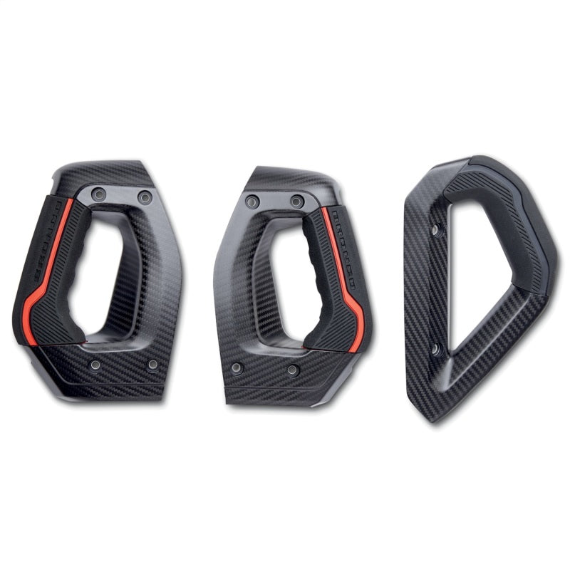 Ford Racing 21-23 Bronco Carbon Fiber Grab Handle Kit Spoilers Ford Racing