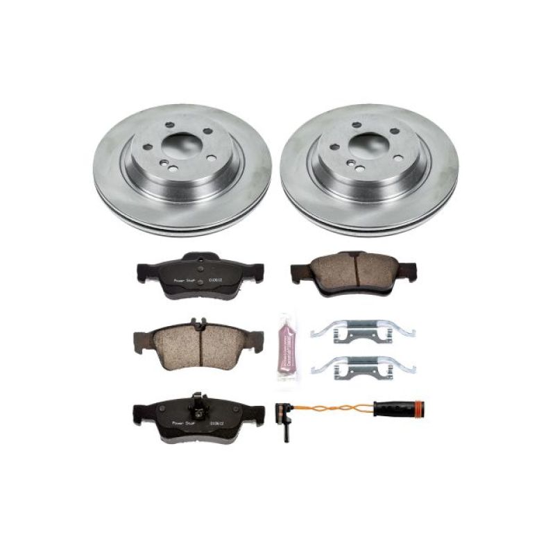 Power Stop 03-06 Mercedes-Benz S500 Rear Autospecialty Brake Kit Brake Kits - OE PowerStop
