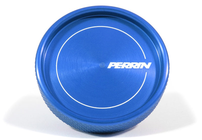 PERRIN 02-25 Subaru Impreza/WRX/STI & 13-25 Crosstrek/BRZ/FR-S/GR86/GR86 Oil Fill Cap - Blue Oil Caps Perrin Performance