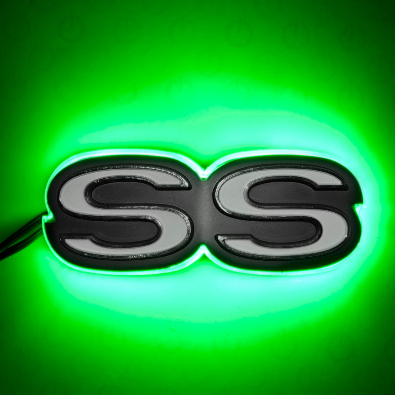 Oracle Chevrolet Camaro SS Illuminated Emblem - Green Light Accessories and Wiring ORACLE Lighting