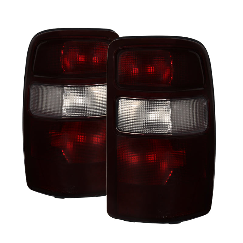 xTune Chevy Suburban Tahoe 00-06 OEM Style Tail Lights Red Smoked ALT-JH-CSUB04-OE-RSM Tail Lights SPYDER