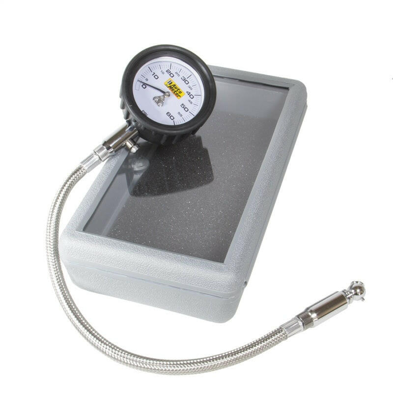 Autometer NASCAR Performance 60PSI Lo-Pressure Tire Pressure Gauge Gauges AutoMeter