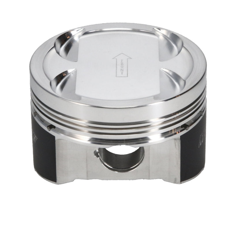Manley 03-06 Evo VII/IX 4G63T 86.5mm +1.5mm Oversize Bore 10.0/10.5:1 Dish Piston Set with Rings Piston Sets - Forged - 4cyl Manley Performance