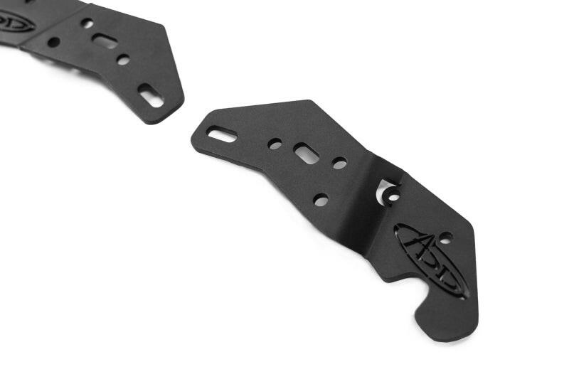 ADD 21-23 Ford Bronco/Raptor Dual Ditch Light Brackets Brackets Addictive Desert Designs
