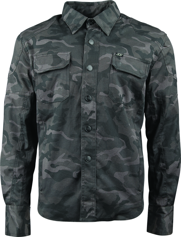 Speed and Strength Call to Arms Moto Shirt Camouflage - XL Shirts Speed and Strength