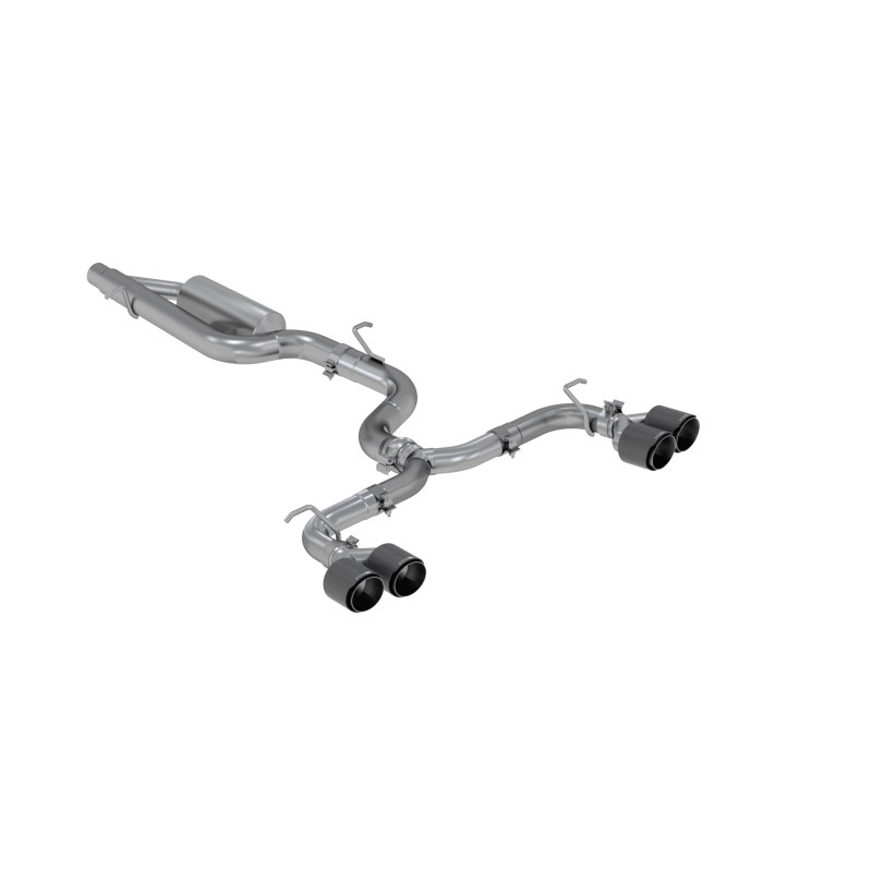 MBRP 15-19 VW Golf R MK7/MK7.5 3in T304 Cat Back Exhaust w/ Carbon Fiber Tips Catback MBRP