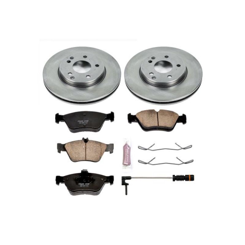 Power Stop 99-00 Mercedes-Benz C230 Front Autospecialty Brake Kit Brake Kits - OE PowerStop