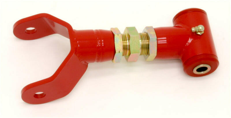 BMR 05-10 S197 Mustang Upper Control Arm On-Car Adj. (Polyurethane) - Red Control Arms BMR Suspension