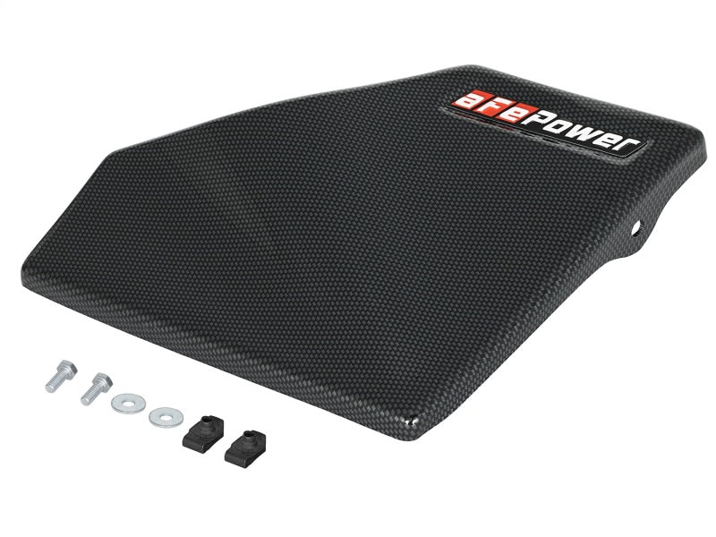 aFe MagnumFORCE Stage-2 Intake System Carbon Fiber Cover 15-17 MINI Cooper S (F55/F56) L4-2.0L (t) Air Intake Components aFe