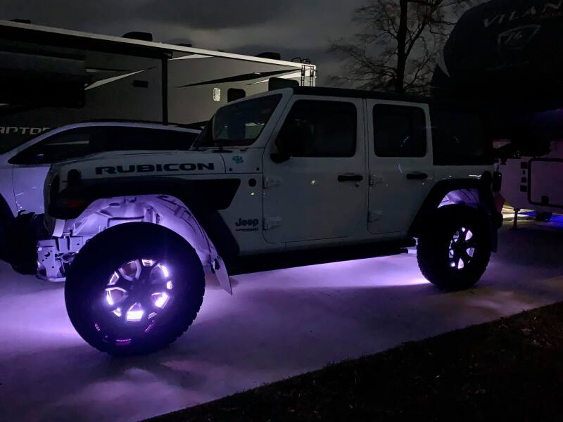 Oracle LED Illuminated Wheel Rings - White Light Strip LED ORACLE Lighting